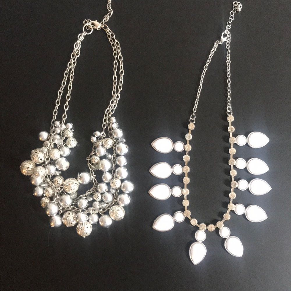 Cute silver necklaces